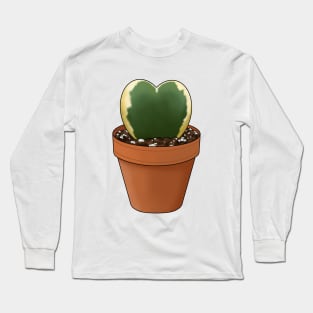 Hoya heart Long Sleeve T-Shirt